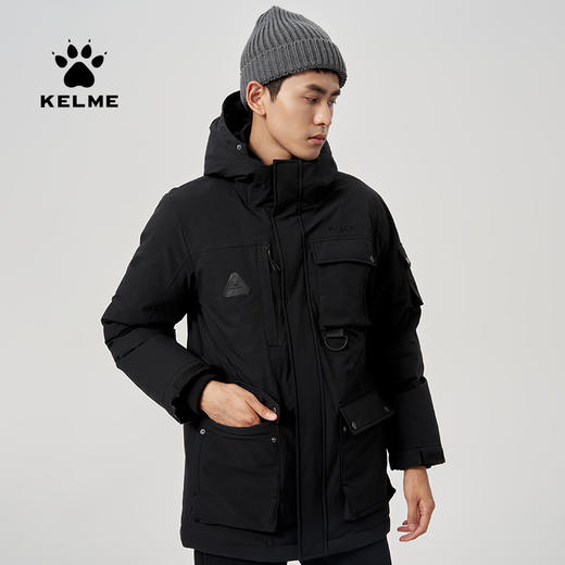 羽绒服短款男白鸭绒加厚保暖连帽秋冬季派克加厚外套6147YR1019 商品图4