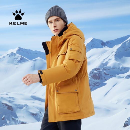 羽绒服短款男白鸭绒加厚保暖连帽秋冬季派克加厚外套6147YR1019 商品图2