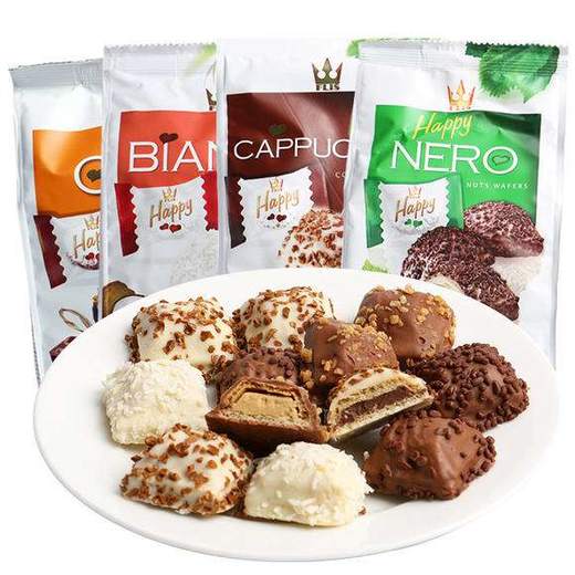 费列丝系列夹心威化140g/130g 多种口味 独立包装 真的是炒鸡好吃 150676/059446/059443/059445 商品图2