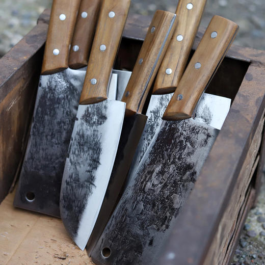手工锻打菜刀 | 合作生产* Handmade kitchen knife 商品图0