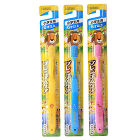 日本惠百施舒适倍护儿童牙刷6岁~12岁使用/112754 颜色随机小巧宽头搭配