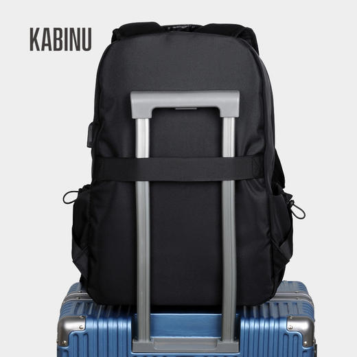 【华为三星定制同厂】全新升级牛津布 休闲轻商务，KABINU 多功能双肩包，可外置充电，时尚简约，耐磨防泼水，轻松应对职场！ 商品图7