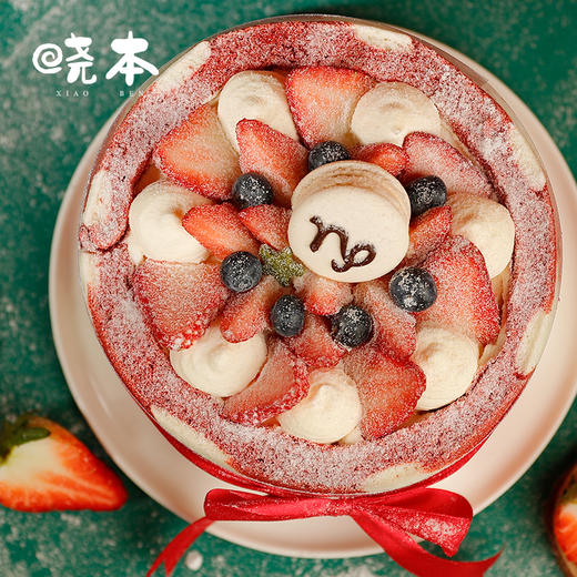 摩羯红韵｜红丝绒草莓蛋糕 商品图5