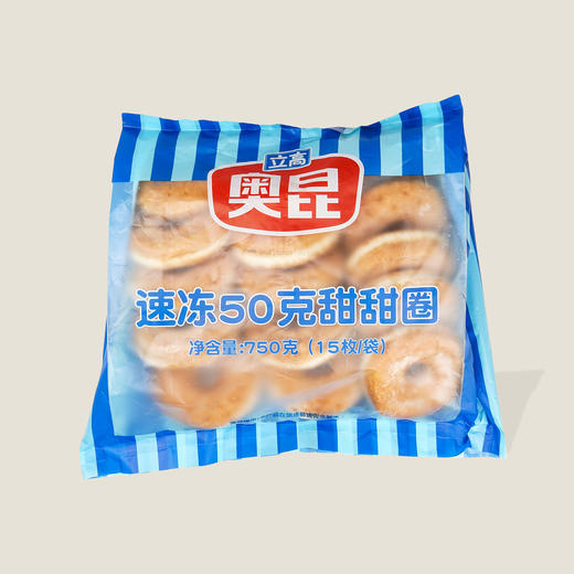 奥昆速冻50g原味甜甜圈 750g 商品图0