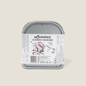 莫凡彼蓝莓芝士蛋糕味冰淇淋 2.4L