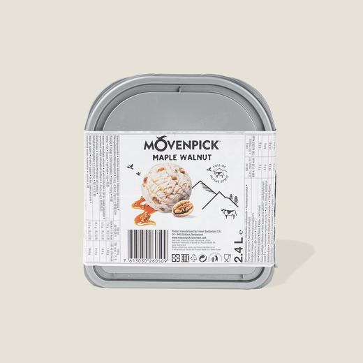 莫凡彼枫糖核桃冰淇淋 2.4L 商品图0