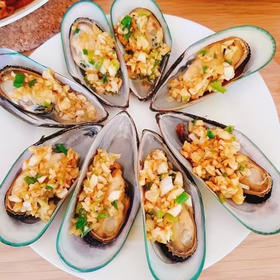 海鲜食材新西兰半壳青口贝  1kg