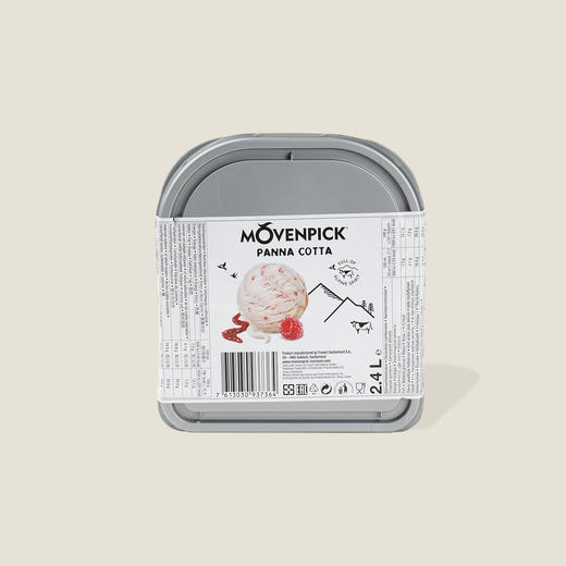 莫凡彼意式奶冻冰淇淋 2.4L 商品图0