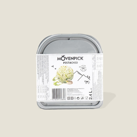 莫凡彼开心果果仁冰淇淋 2.4L 商品图0