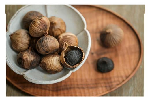 黑蒜头独头蒜零食特级正宗即食零食黑大蒜发酵蒜2罐起售 商品图1