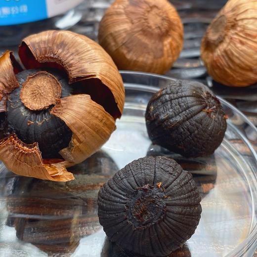 黑蒜头独头蒜零食特级正宗即食零食黑大蒜发酵蒜2罐起售 商品图0