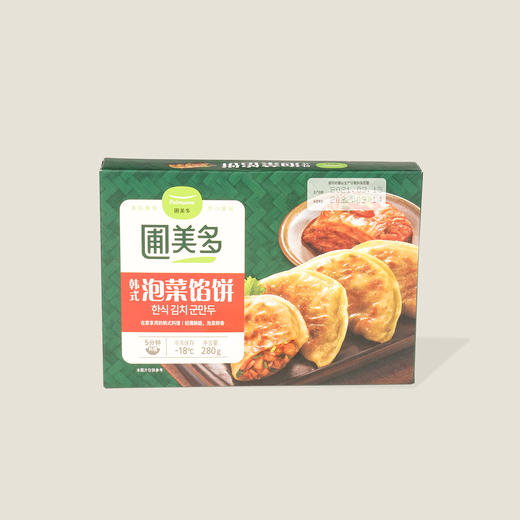 圃美多韩式泡菜馅饼280g 商品图0