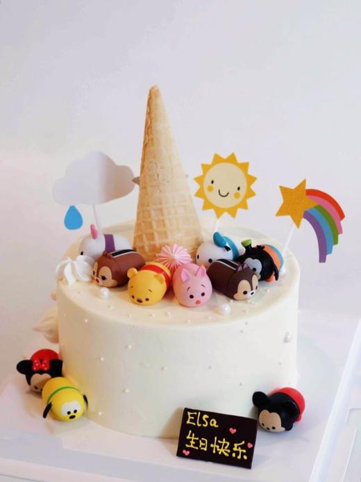 「Disney·迪士尼叠叠乐1.0」100%动物奶油（附图6寸·提前3小时预订） 商品图1