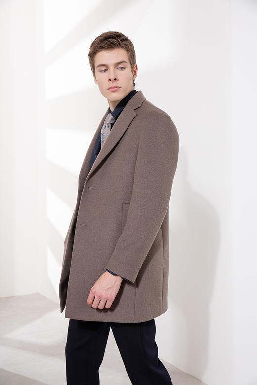 callisto羊毛混纺派克大衣   FQFEC108C 商品图2