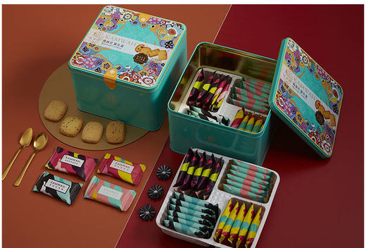 锦华西饼什锦礼盒500g【LY】【包邮直发】 商品图1