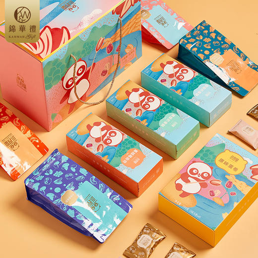 锦华小名堂˙花漾礼糕点礼盒1270g【LY】【包邮直发】 商品图0