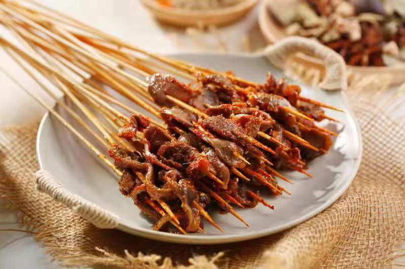 友谊商城二店 大脸鸭记 特色铁板脆鸭胗