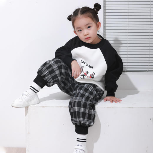 【米粒妈反季特卖】龙之涵加绒系列  加绒防风衣/卫衣/卫裤/夹棉防风衣合集  时尚 新颖 商品图5