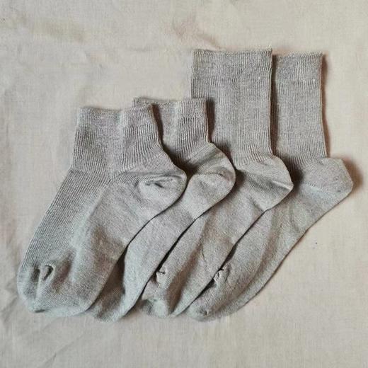 天然彩棉短袜/长袜（小亘，中通快递）|公平贸易*Natural Colored Cotton Socks (Ankle/Long)| Fair Trade Items 商品图1