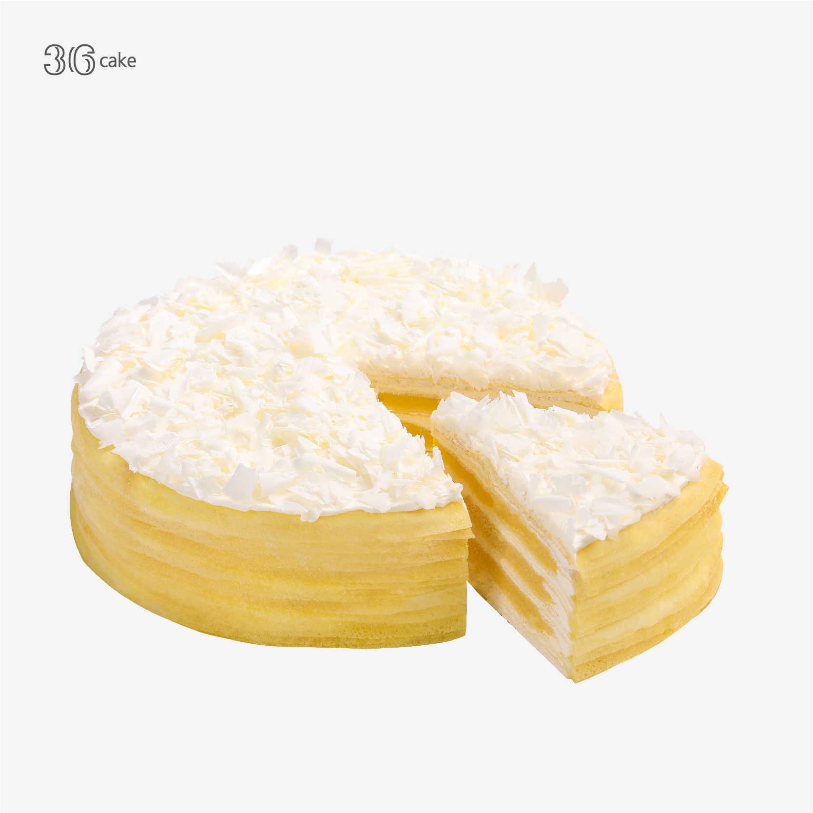 肉多多榴莲千层，可选6/8英寸