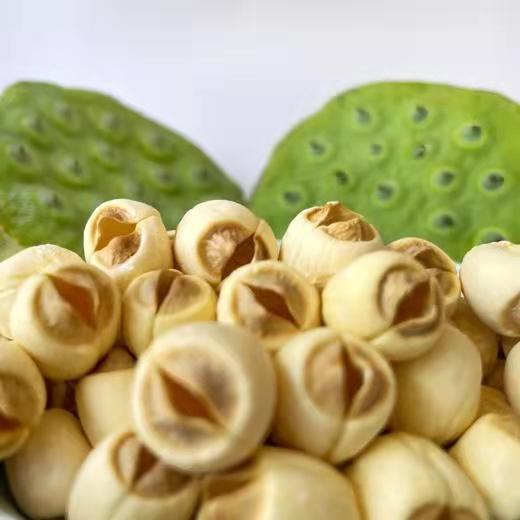 广昌白莲之乡 手工莲子白莲 /莲心/芡实组合/色白粒大味甘清香炖煮易烂粉 商品图2