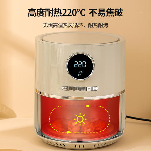 FaSoLa家用空气炸锅纸垫 硅油纸烤箱烘焙油纸烤盘烤肉烧烤吸油纸 商品图3