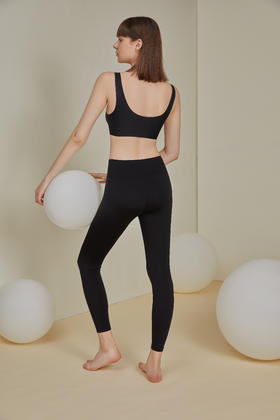 皮尔卡丹美腿裤打底裤女外穿紧身高腰瑜伽长裤女WP764116