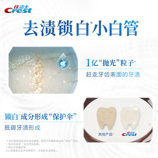 佳洁士锁白致尚技术牙膏（清恬樱花香）120g（计价单位：件）混色（BJ） 商品图6