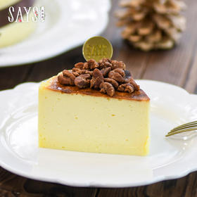 坚果海盐Basque切件