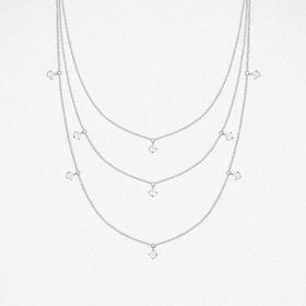 订购6周到｜Vanrycke-Stardust-18K白金 钻石 满天星 项链（套装）［法国设计师］