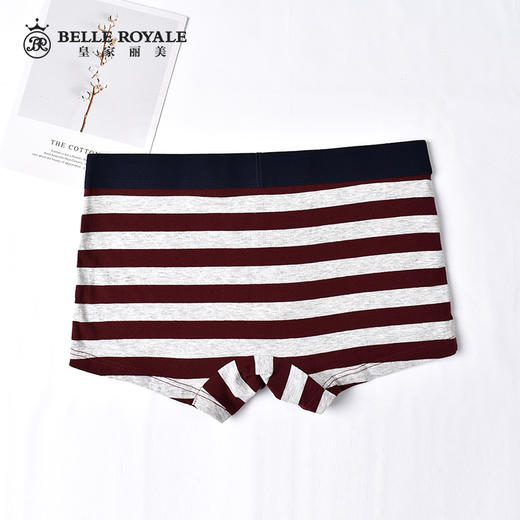 皇家丽美棉裆莫代尔平角裤男式四角短裤头DKN1083 商品图2