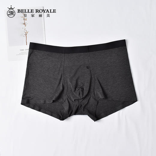 皇家丽美棉裆莫代尔平角裤男式四角短裤头DKN1083 商品图4