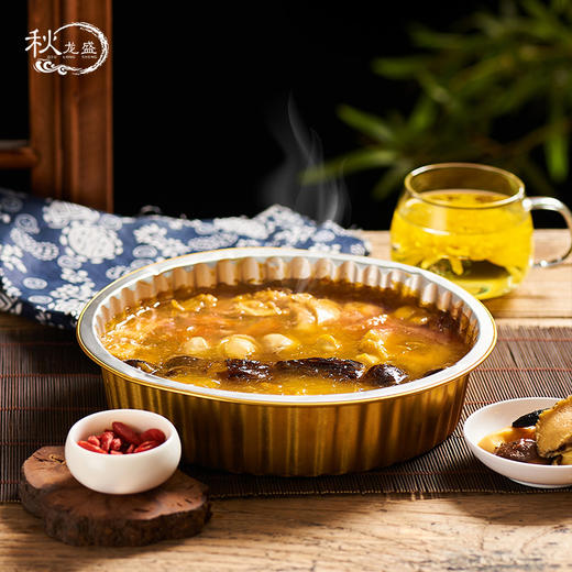 珍品鲍鱼花胶鸡礼盒1250g【LY】【包邮直发】 商品图1