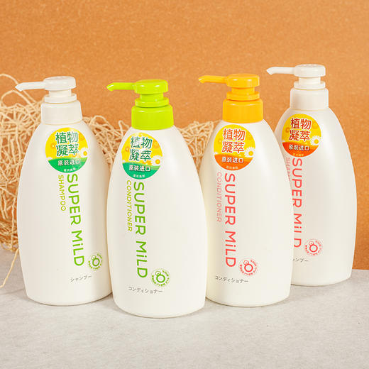日本惠润柔净洗发露/护发素600ml 绿野芳香/鲜花芳香 植物温养 秀发自然清爽 110352/110353/110335/110023 商品图5