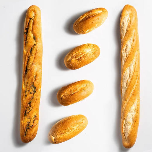 西餐餐包点心长条原味法棍260g 商品图1