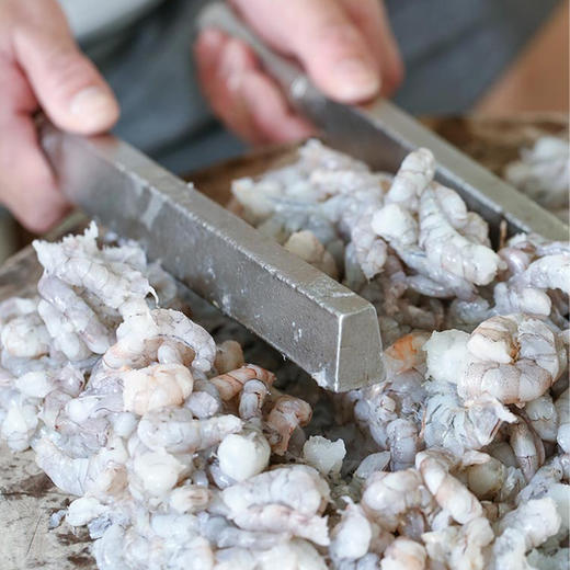 【顺丰】含虾量95%以上 Q弹鲜嫩 | 手打鲜虾滑 精选潮汕海虾新鲜手锤 去头剥壳剔虾线 海鲜食材 150克/袋 3袋/6袋装 商品图2