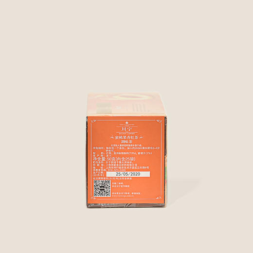 川宁蜜桃果香红茶袋泡调味茶 50g 商品图1