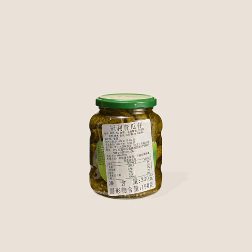 冠利青瓜仔 330g 商品图1