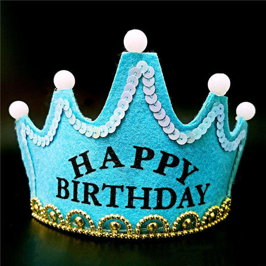 【生日帽子、蜡烛合集】购买生日蛋糕默认赠送“皇冠帽子和一根根蜡烛” 商品图5