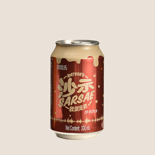 屈臣氏沙示汽水 330ml 商品图0