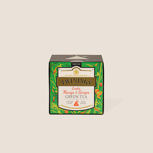 川宁异国风情姜芒绿茶 37.5g 商品图0