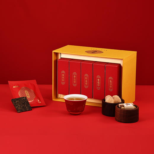 2021永乐（样样好）生砖（带杯）礼盒装210g 商品图5