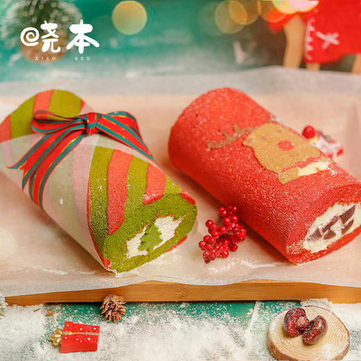 圣诞手绘限定｜魁北克许愿卷+麋鹿响铃卷（共2磅） 商品图0