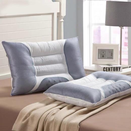 【热卖推荐】自然醒全棉决明子立体枕芯48*74*10cm磁疗枕头家用睡眠枕护颈椎枕SXM 商品图0