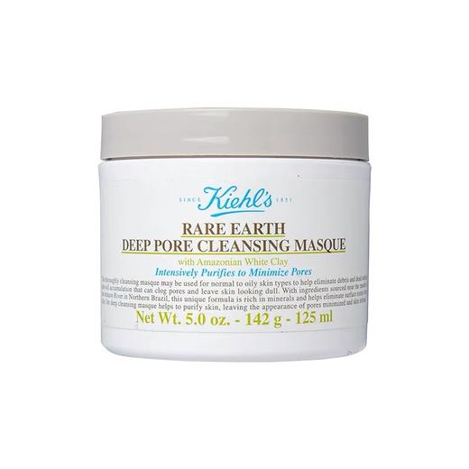 【保税仓】美国Kiehl's 科颜氏科颜氏白泥面膜125ml（有效期至27年1月） 商品图0