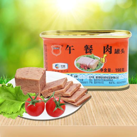 198g上海梅林午餐肉罐头 商品图0