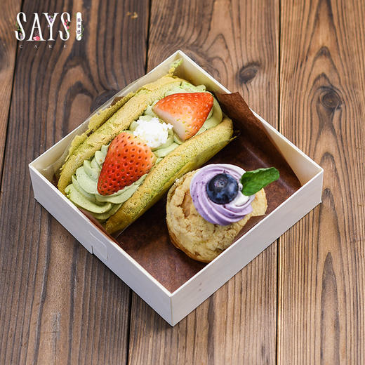 甜美碰撞拼拼盒【双拼5盒，抱抱卷+泡芙】 商品图2