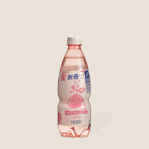 新奇士白桃乳酸味桃汁汽水 500ml 商品图0