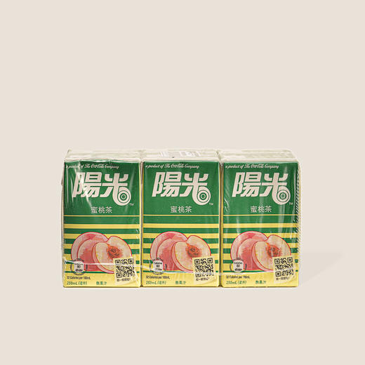 阳光水蜜桃饮料 250ml 商品图0
