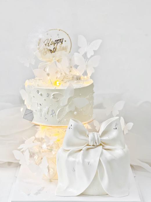 悬浮裸蛋糕 - 白色恋人 商品图0